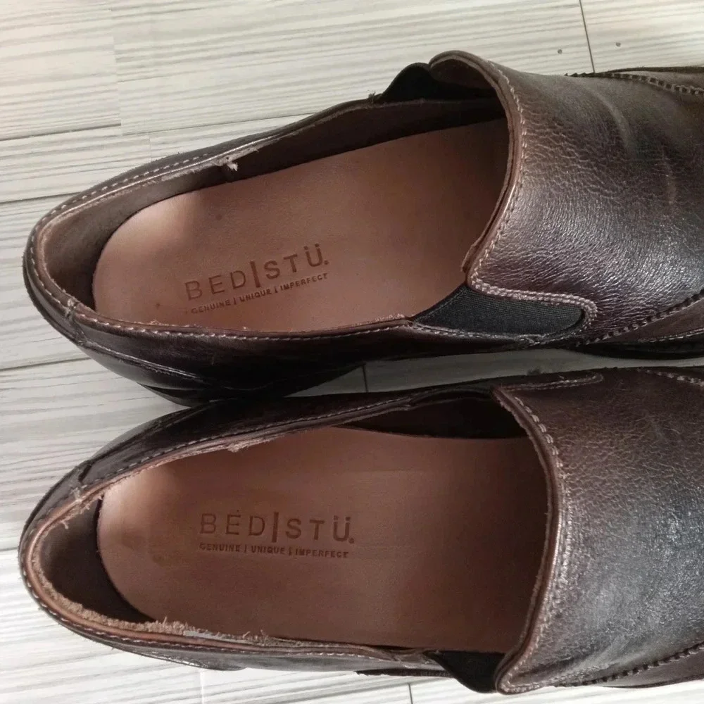 Bed stu scoring series cobbler genuine leatherprofessional office men's 11.5